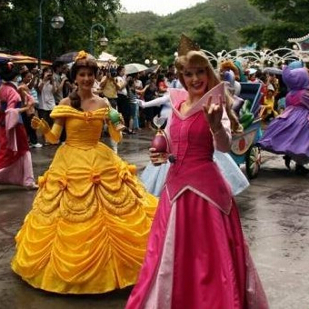New 2016 Free Shipping Fantasia Halloween Women Cosplay Princess Belle Dress Beauty And The Beast Adult Princess Belle Costume