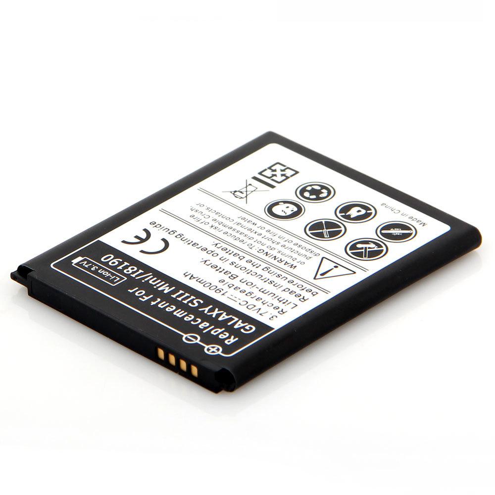 High Capacity 1900mAh Rechargeable Battery For Samsung I8190 Galaxy S3 Mini 230781