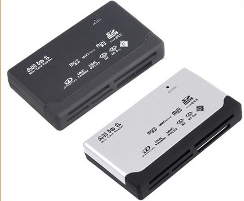 20PCS USB 2 0 All in 1 Multi Card Reader SD XD MMC MS CF SDHC