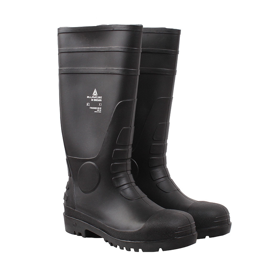 heeled safety boots