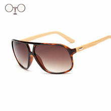 Steampunk Sunglassses Bamboo Goggles For Men Wooden Sunglasses Women Original Wood Sun Glasses oculos masculino 2016 KP1524