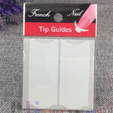 1 Lot 17packs Nail Decoration Nail Art Tips Nail Sticker Nail Art Form Fringe Guides Sticker