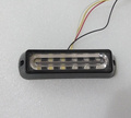 High Intensity 6W LED surface external Lightheads Car Grill warning lighs Emergency lights 18 flash pattern