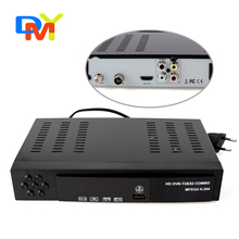 2016 new FTA HD DVB-S2+T2 satellite receiver,compatible DVB-S/Mpeg-4,supports BISS Key dvb s2 dvb s satelite media receiver