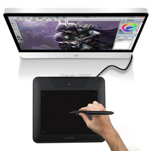Huion 8x 6 Inches 4000LPI 200PRS 2048 Pen Sensitivity Touch Pad Pen Tablet + Battery Pen Compatible With Windows CS SAI 680S