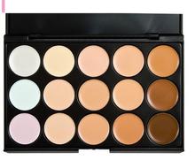 New 2015 Professional Salon Party Makeup 15 Colors Concealer Palette Face Cream