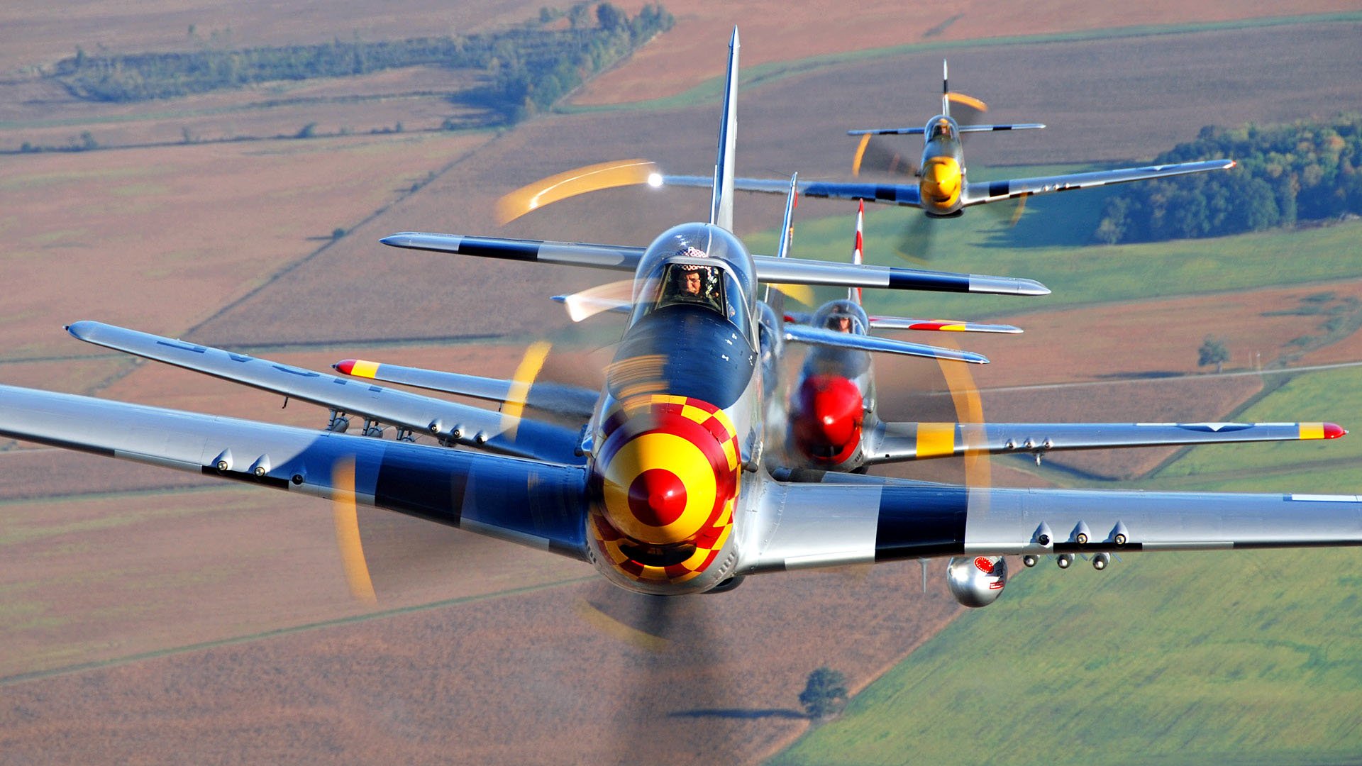 Aeronave-P-51-Mustang-4-tamanhos-de-decoração-para-casa-lona-impressão-do-Poster.jpg