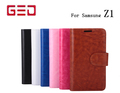 2015 New Phone Case For Samsung Z1 Crazy Horse Leather Stand Cover Case for Samsung Z1
