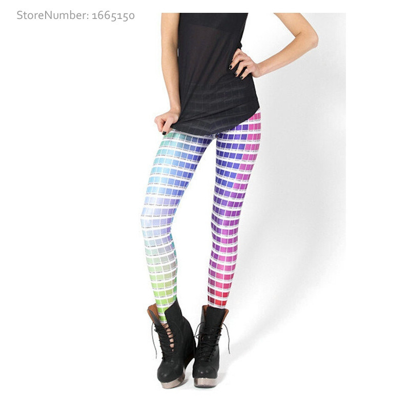 31519-star-spring-2014-color-digital-printing-wholesale-and-retail-sexy-gradient-checkered-leggings-lgs3405