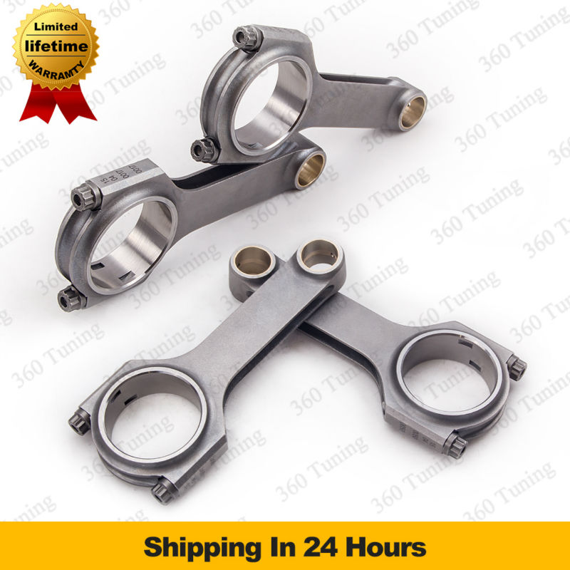 Conrod Connecting Rod for Peugeot 106 Kit Car TU5J4 137 75mm Forged H Beam Piston Rods