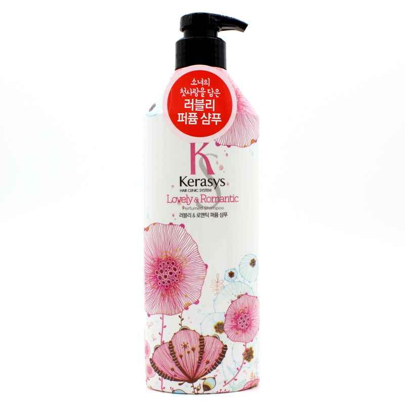 South Korea imported AEKYUNG KS/Kerasys perfume shampoo 600ml elastic