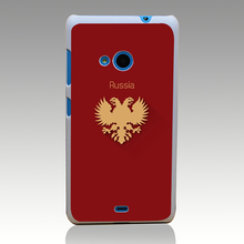 World Cup Russia Hard White Case for Nokia Microsoft Lumia 535 630 640 640XL 730 Phone Cover Back