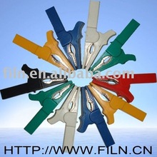 crocodile clip 55mm test clip factory direct sales(red green yellow blue white black) colorful