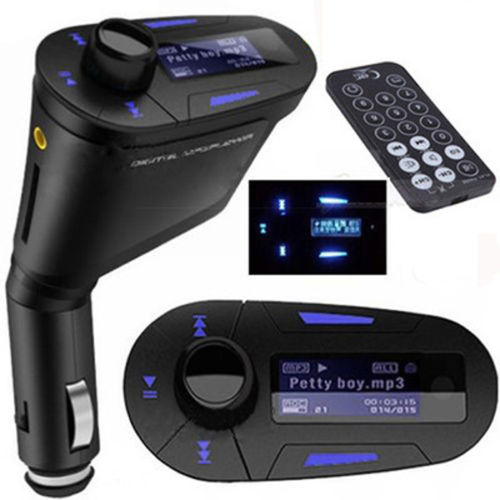 Wireless FM Transmitter modulator car kit mp3 player