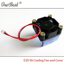 E3DV6 3010 cooling fan with cover 3d printer accessories DIY E3D V6 injection molding radiator cooling fan cover 30*30*10mm