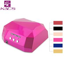 36W 110v&220v CCFL LED Professional Nail Gel Lamp Dryer Diamond Shape Curing Nail Dryer Newly Diamond UV gel Lamp Nail Dryer