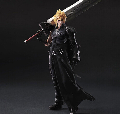 Final Fantasy Action Figure Play Arts Kai Cloud Strife Collection Model Toy PLAY ARTS Final Fantasy Cloud Strife Playarts Doll