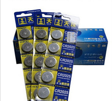Free shipping 5 Pcs 3V LM2032 CR2032 Coin Cell Button Wholesale High Capacity Lithium Battery For Toys Remote/Watch