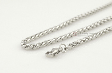 Stainless Steel Chain Necklace for men or women Jewelry Accessories Wholesale Free Shipping