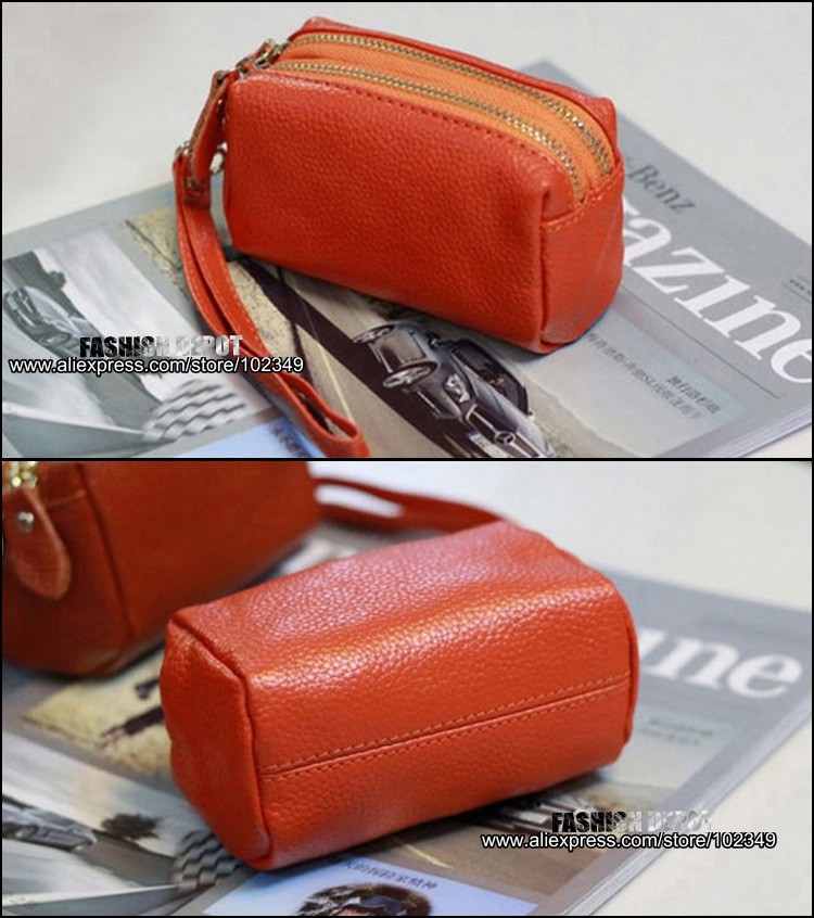 leather wallet women-double zipper-_07-1