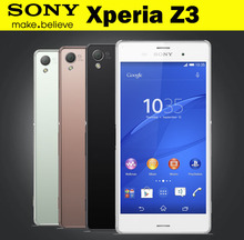 Unlocked Original Sony Xperia Z3 / D6653 Android smartphone 5.2 inches Screen 20.7MP Quad-core 16GB ROM 3GB RAM free shipping