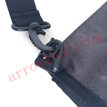 archery recurve bow case hunting rolled up bow bag to set bow arrow puller arm guard