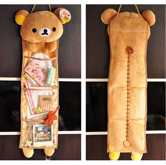 1 шт. супер мило мягкий плюш Rilakkuma долго висит сумка для хранения игрушка, Каваи висит сумка, Творческое начало / семья декора подарок для девочек