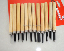 12pcs Mini Wood Carving Hand Chisels Tools Kit for Carpenters, Wood Turners