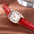 women girl quartz watch Ancient Roman dial watches fashion ladies dress 30m swimming leather strap wristwatches