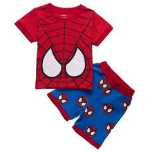 Newest 2 piece /set Pajamas Kids Pyjamas Boys Children’s Sleepwear cotton Cute cartoon kids girls pajamas top and pant clothes