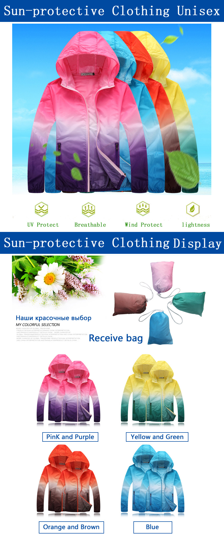 SPC5800-Sun-protective Clothing Display