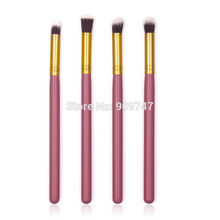 4 pcs Soft Make Up Tools Kit Cosmetics Beauty Makeup Brush Sets blending eyeshadow eyeliner eyes