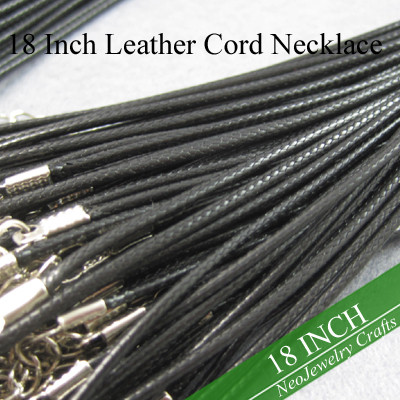 18\'\' leather cord necklace 2