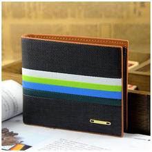 Men’s 2014 Fashion Short Design High Quality Wallets Men Pu Leather Capacity Cards Holder Purse For Wallet
