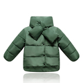 2016 Winter Children BowJacket For Girls Down Jacket Coat For Boys Baby Clothing Girl Fur Snowsuit