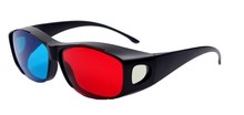2016 hot brand Universal Type 3D Glasses TV Movie Dimensional Anaglyph Video Frame 3D Vision Glasses DVD Game Glass