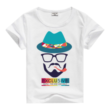 Children T-shirt pig boys t shirt Tees Short sleeve shirts Summer Kids Tops Cartoon Baby Boy Clothing Cotton t shirts LDM0076