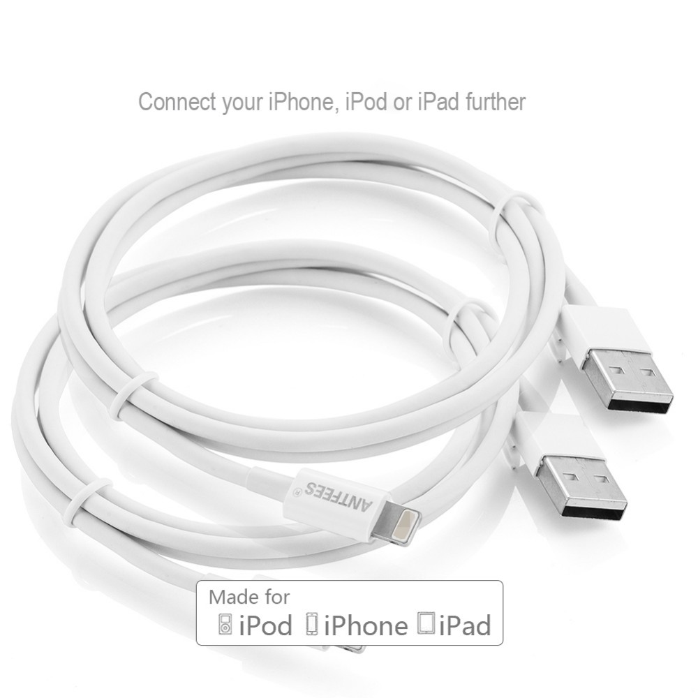 3x extra largo 1M 2M Cable De Datos Usb Cargador De Sincronización Para Apple iPhone 5s 6 7 8 Plus 