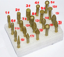 vacuum brazed diamond grinding head for marble granite stone and tiles glass at good price export