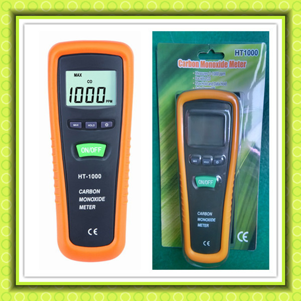0 to 1000PPM carbon monoxide meter with audible alarm
