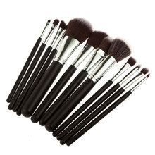 12pcs Professional Makeup Brush Sets Powder Blush Eye Shadow Eyebow Facial Care Cosmetics Foundation Brush Beauty