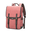 Theaftproof Waterproof Succinct Backpack Women Korean Style Fashion Laptop Schoolbag Men Business Casual Belt Buckle Travel