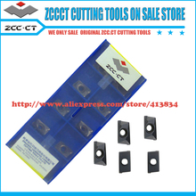 Free shipping APKT 11T308-PM YBG202 (100pcs/box) CVD ZCC.CT cemented carbide milling insert Positive insert