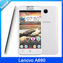 Original Lenovo A680 4GB 5 0 3G Android 4 2 2 Smart Phone MTK6582 Quad Core