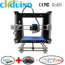 Acrylic Frame High Accuracy Manufacturer 3D Printer Machine I3 Print with LCD display ABS and PLA Filament