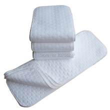 Free shipping 10pcs lot 6 Layers super absorbent soft and Breathable Baby disapers washable Modern Cloth