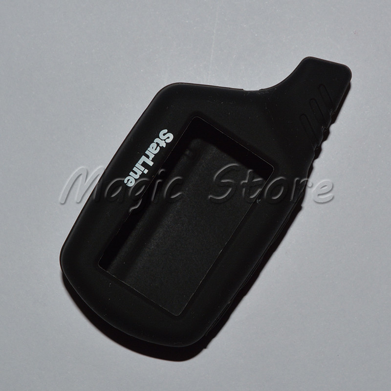 STARINE B9 TWO WAY CAR ALARM SYSTEM LCD REMOTE SILICONE CASE FOR STARLINE 1