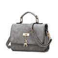 Cheap Crossbody Bag Succinct Square Bag Women All match PU Shoulder Bag Cute Metallic Animal Ornament
