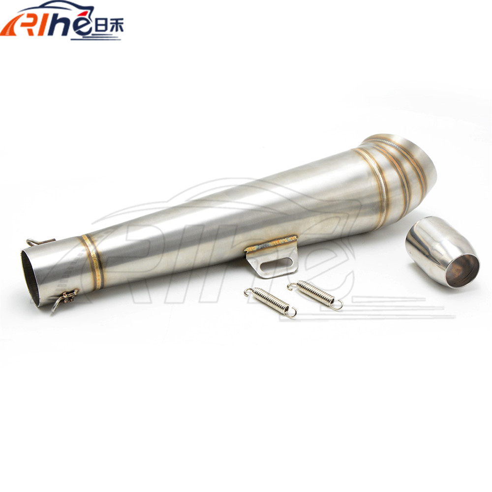 motorcycle staainless steel motorcycle exhaust pipe modified fried tube gp exhaust pipe For Kawasaki Z750 Z1000 Z800 ZX6R ZZR