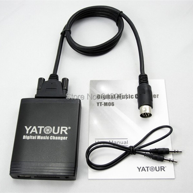 YATOUR YT-M06-HYU8 Digital Music Changer AUX SD USB MP3 Adapter for Hyundai Sonata/Tucson/Coupe/Accent/ Cerato GLS Kia
